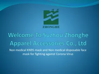 Disposable 3-Ply Face Mask | Zhonghe-Mask