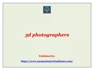 3d photographers