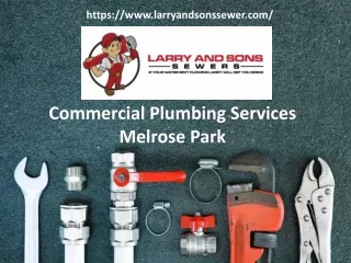 Commercial Plumbing Services Melrose Park