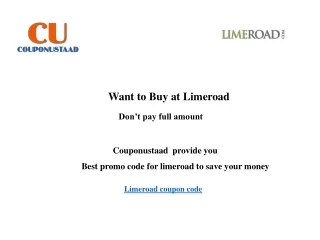 Limeroad Coupon Code & Discount Offer