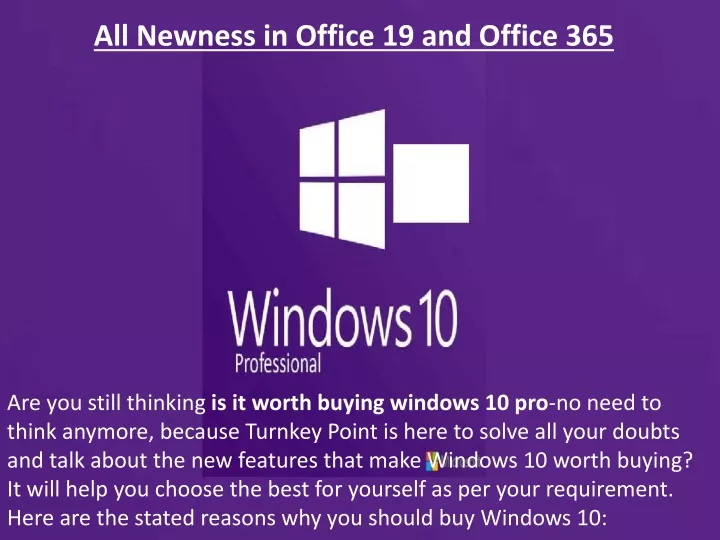 all newness in office 19 and office 365