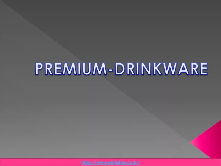 premium drinkware