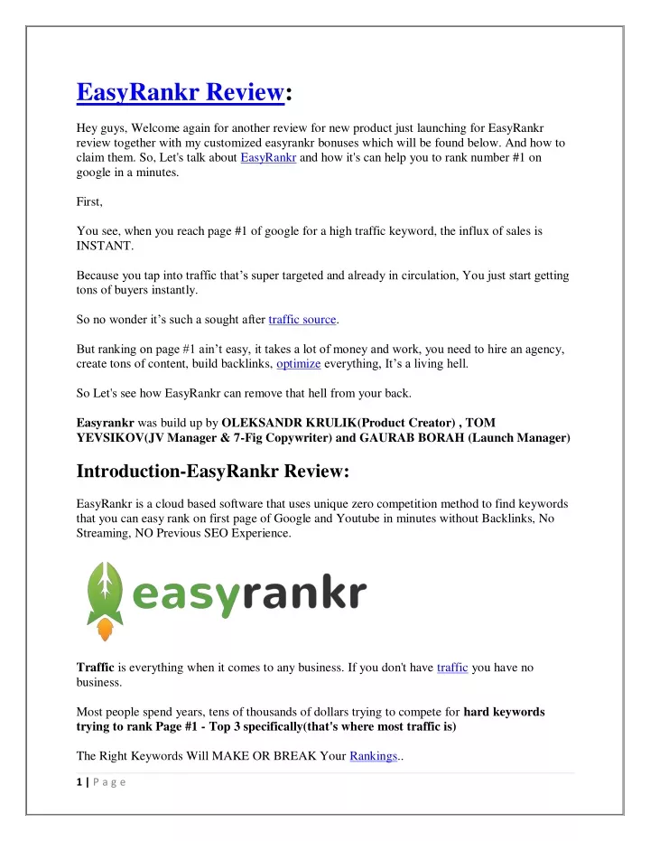 easyrankr review