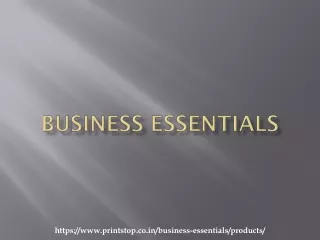 business essentials
