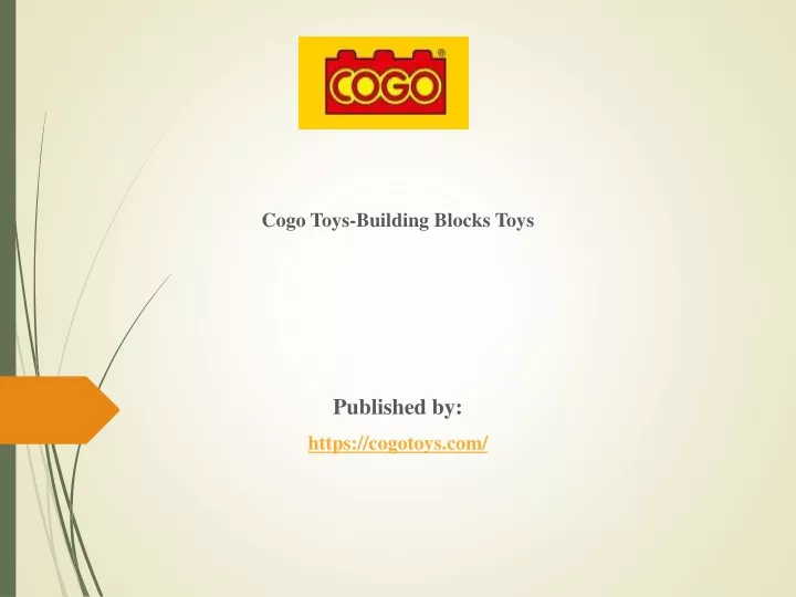 cogo toys building blocks toys published by https cogotoys com