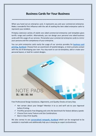 business cards for your business