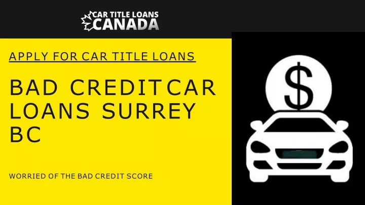 apply for car title loans