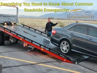 Everything You Need to Know About Common Roadside Emergencies