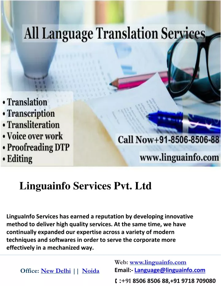 linguainfo services pvt ltd