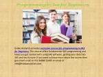 Programming in Sas for Beginners - slide 1