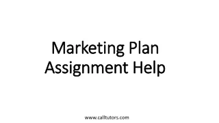 marketing plan assignment help