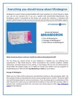 Everything you should know about Mirabegron