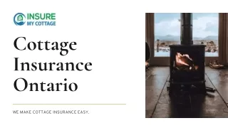 Cottage Insurance Ontario