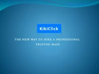 KIKI CLICK Home services