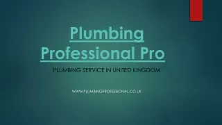 The Most Sought After Plumbing Service