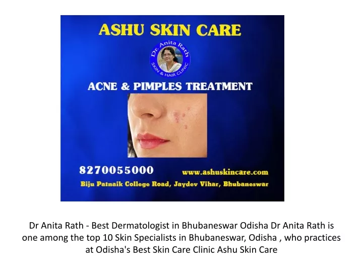dr anita rath best dermatologist in bhubaneswar