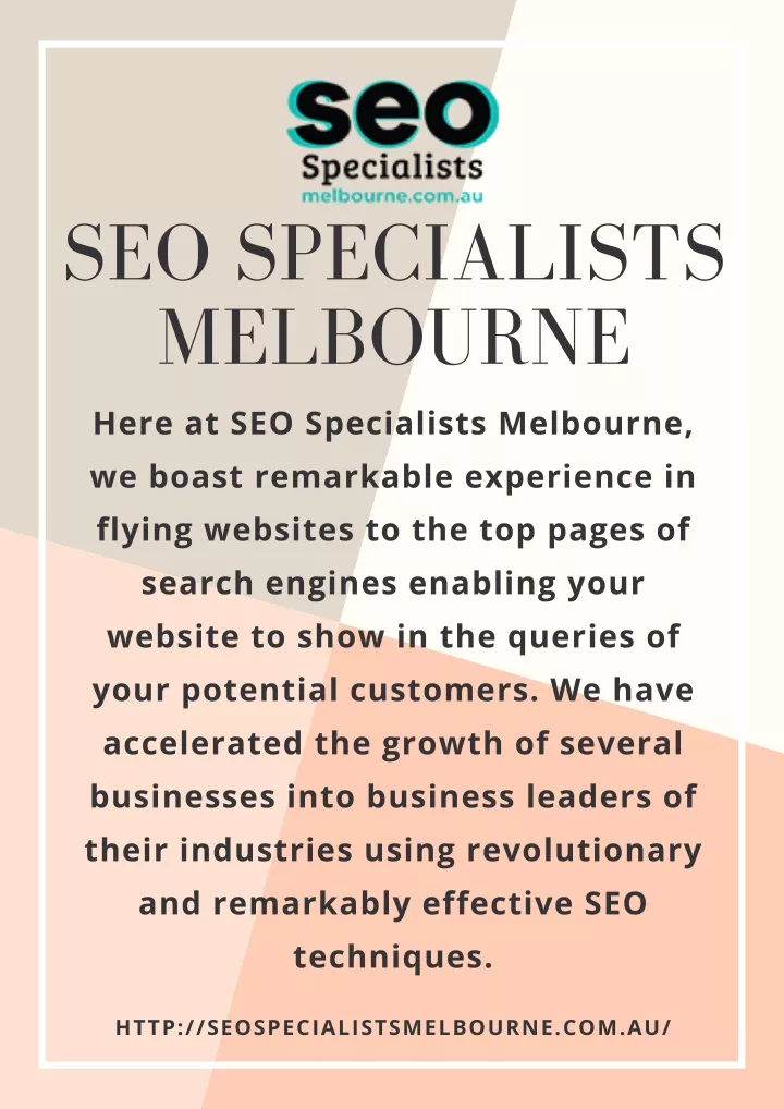 seo specialists melbourne