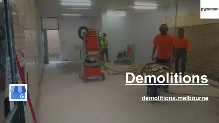 demolitions
