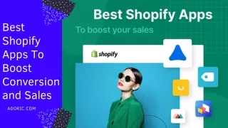 best shopify apps to boost conversion and sales