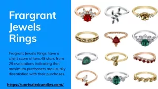 Fragrant Jewels Rings
