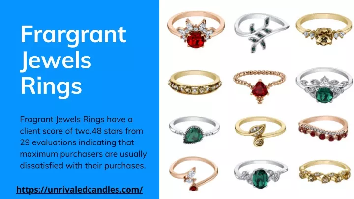 frargrant jewels rings