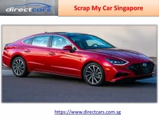 Scrap My Car Singapore