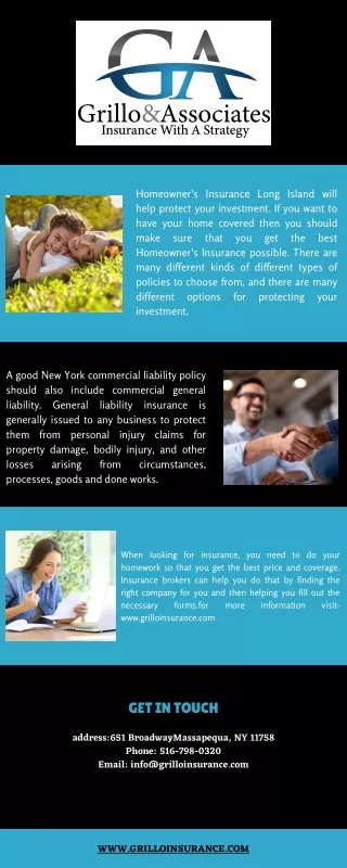 Commercial Insurance Brokers on Long Island