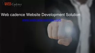 Top Digital Marketing and Website Development Company in Delhi India - Webcadence