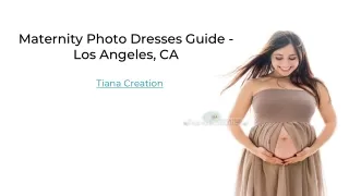 10  Stunning Dresses for Maternity Photo Shoot Los Angeles CA
