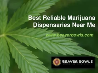 Best Reliable Marijuana Dispensaries Near Me - www.beaverbowls.com