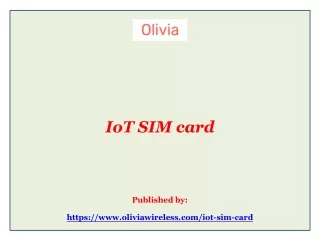 IoT SIM card