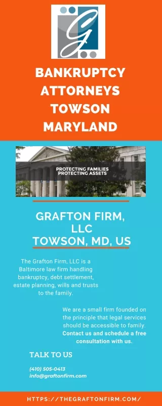 Bankruptcy Attorneys Towson Maryland