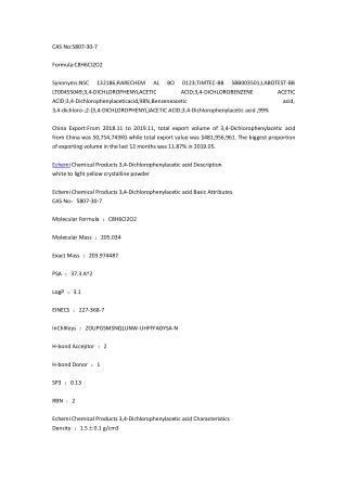 cas no 5807 30 7