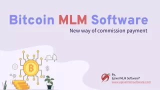 bitcoin mlm software