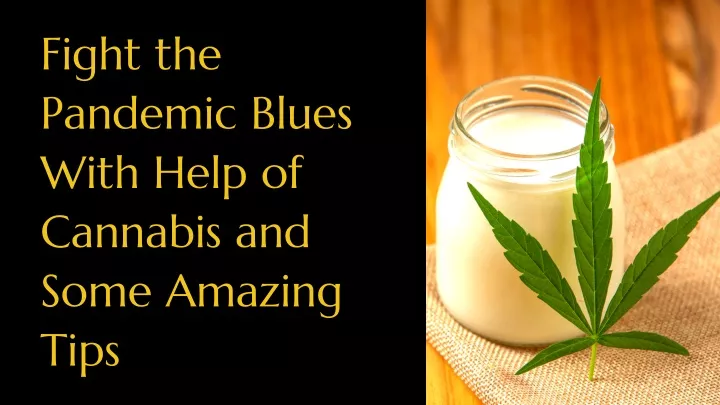 fight the pandemic blues with help of cannabis
