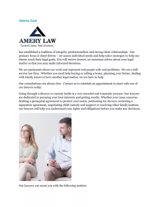 amery law