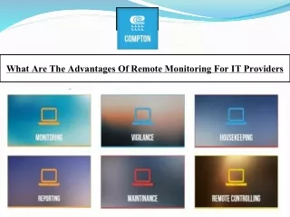 what are the advantages of remote monitoring