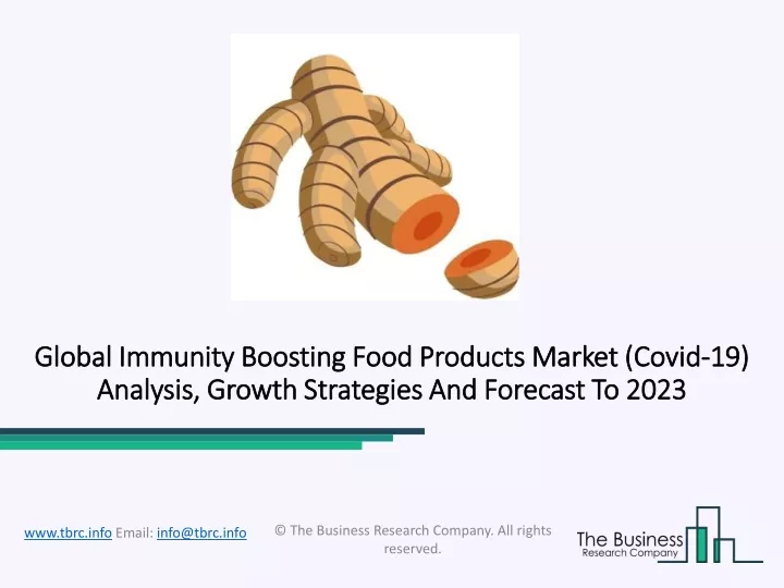 global immunity boosting food products market