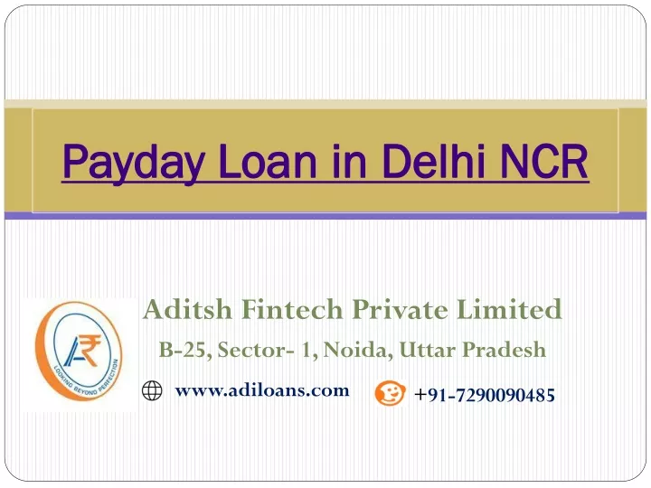 payday loan in delhi ncr