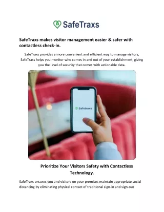 SafeTraxs Super App