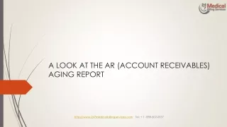 a look at the ar account receivables aging report