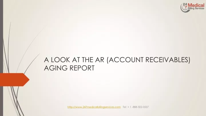 a look at the ar account receivables aging report