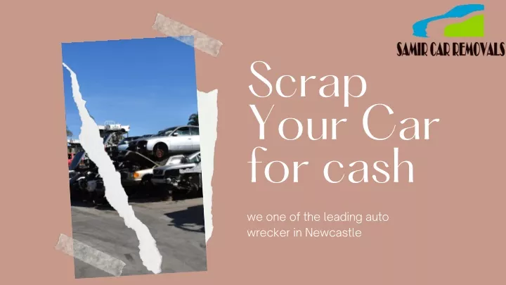 scrap your car for cash