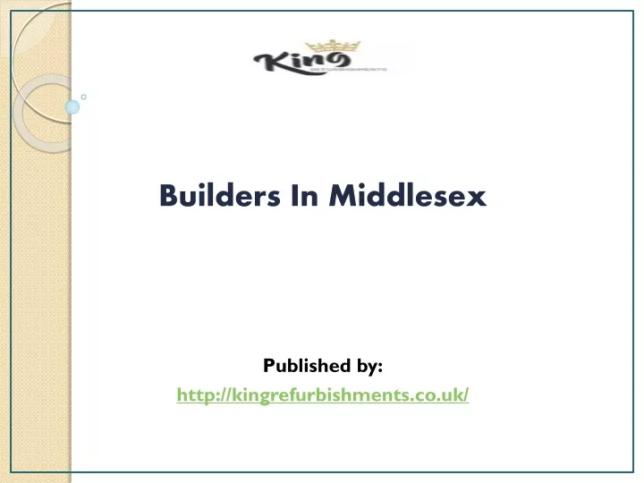 builders in middlesex published by http kingrefurbishments co uk