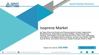 Isoprene Market 2020: Services, Applications, Development, Specifications, Top Players, Business Opportunities, Regional