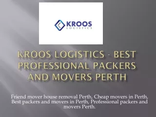 Best Services provider for removalists perth in Australia