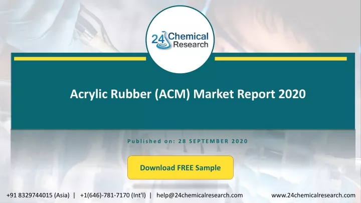 acrylic rubber acm market report 2020