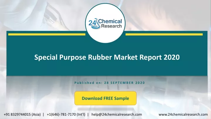 special purpose rubber market report 2020