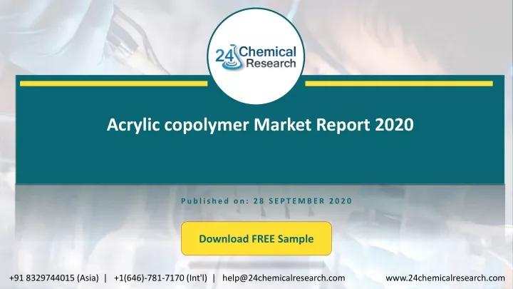acrylic copolymer market report 2020