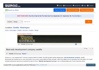 Best Web development Company Seattle